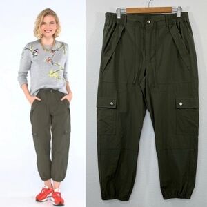 CAbi Quantum Cargo Jogger Pant Style 4511 in Olive size Medium